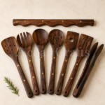 Wooden 7 Pieces Cooking Spoons Set